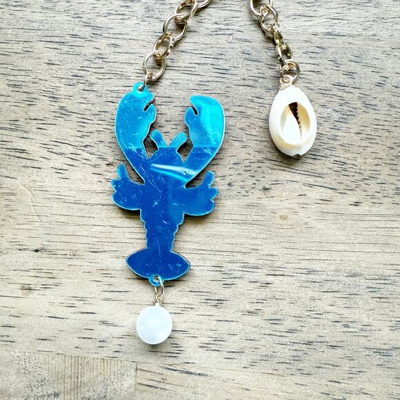 Fisherman Core Lobster Bag Charm / Key Chain - Picture 4 of 4